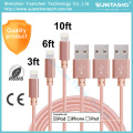 Heißer Verkauf Schnelllade Sync Daten USB Kabel für iPhone
